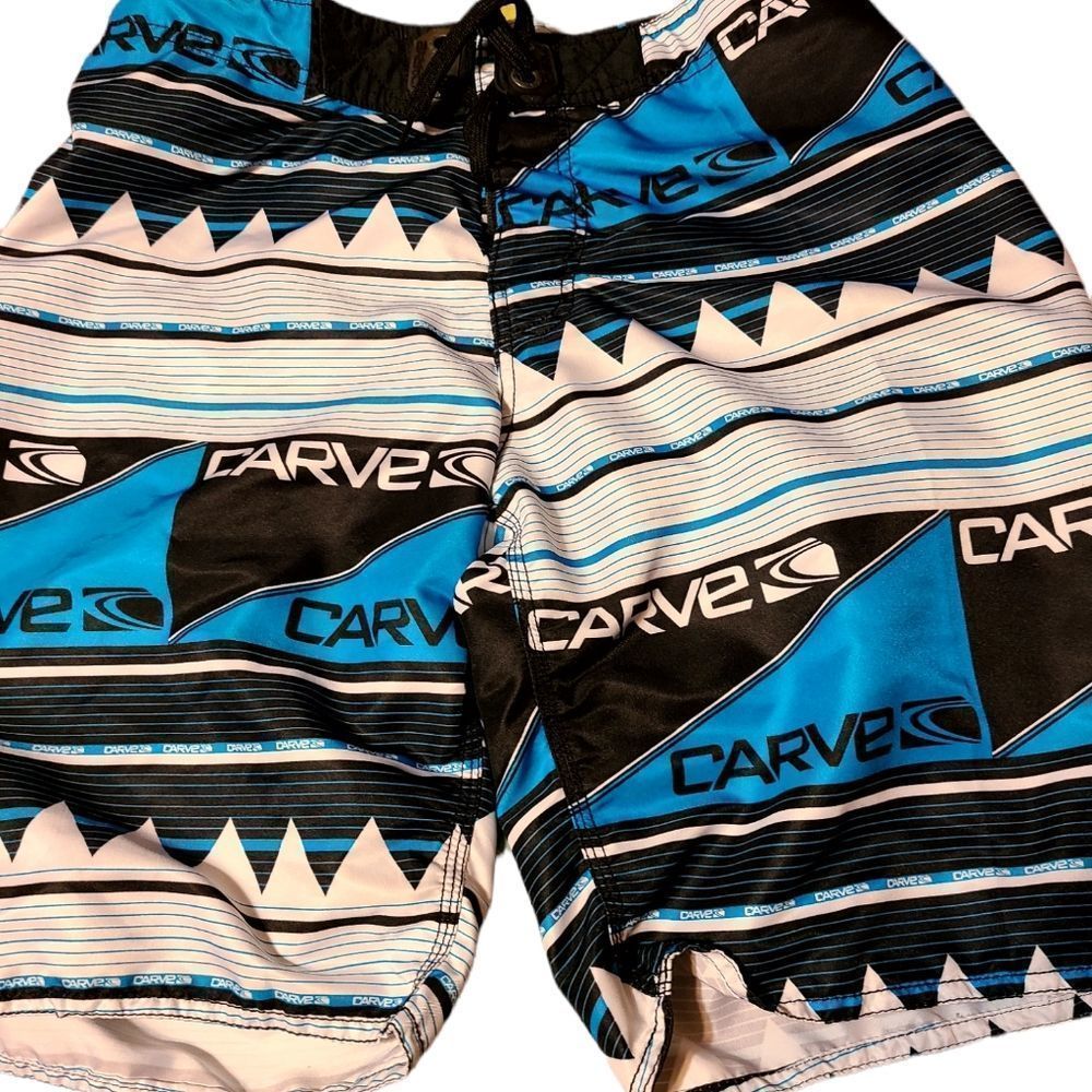 Mens Medium Carves Swim board shorts